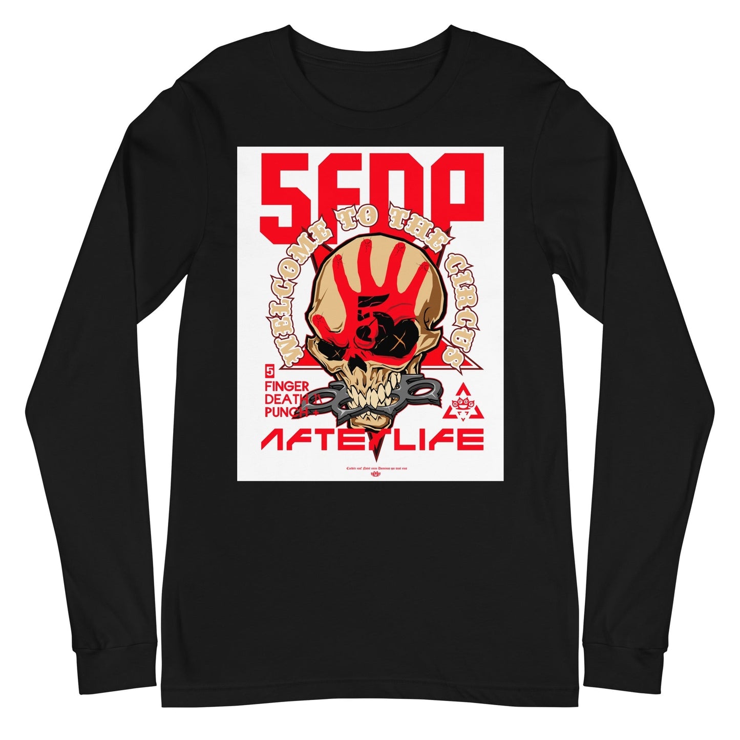 MerchMoment Five Finger Death Punch - Welcome to the Circus Long Sleeve T-Shirt [Apparel] Black