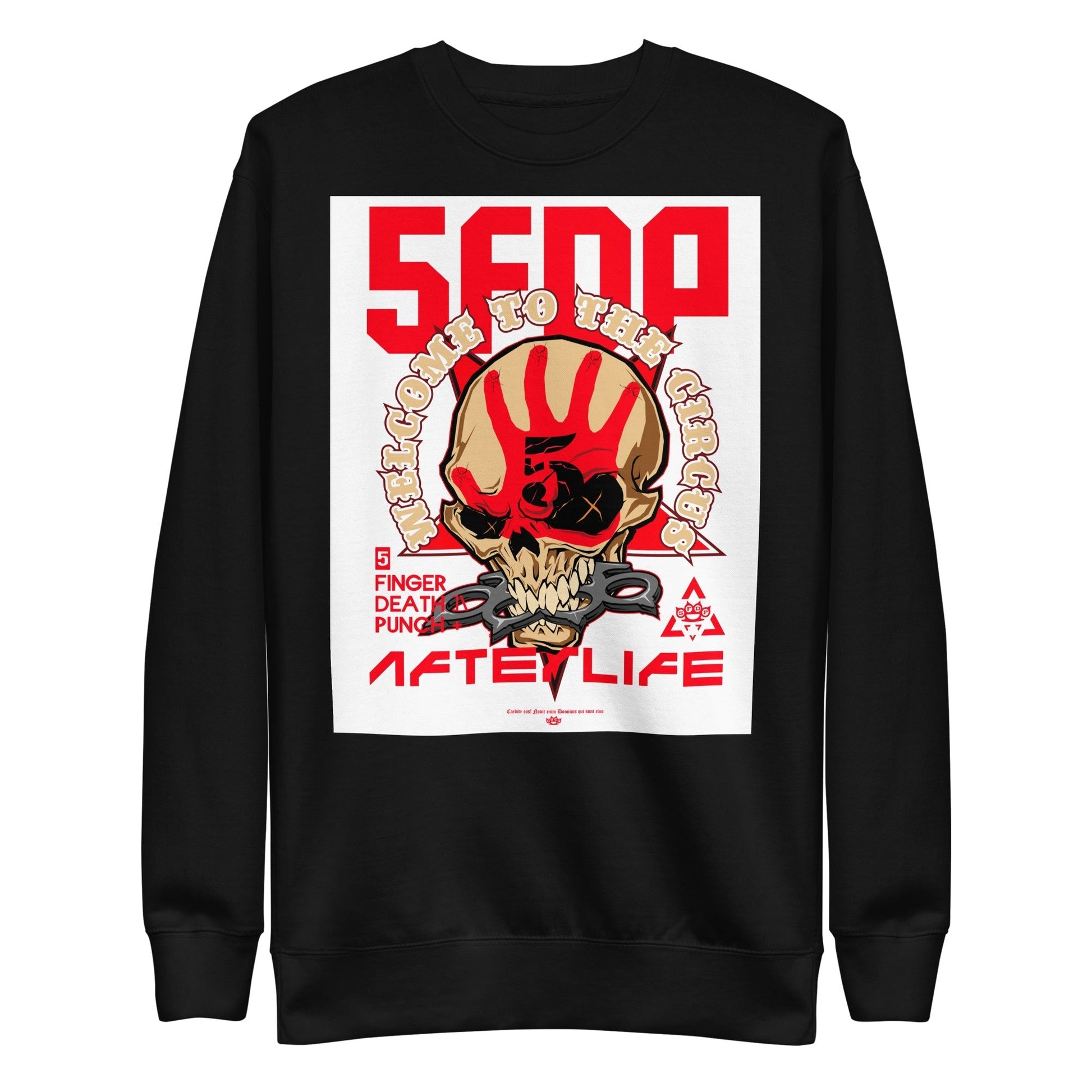 MERCHMOMENT Five Finger Death Punch - Welcome to the Circus Sweatshirt [Apparel] - Rock Band Apparel