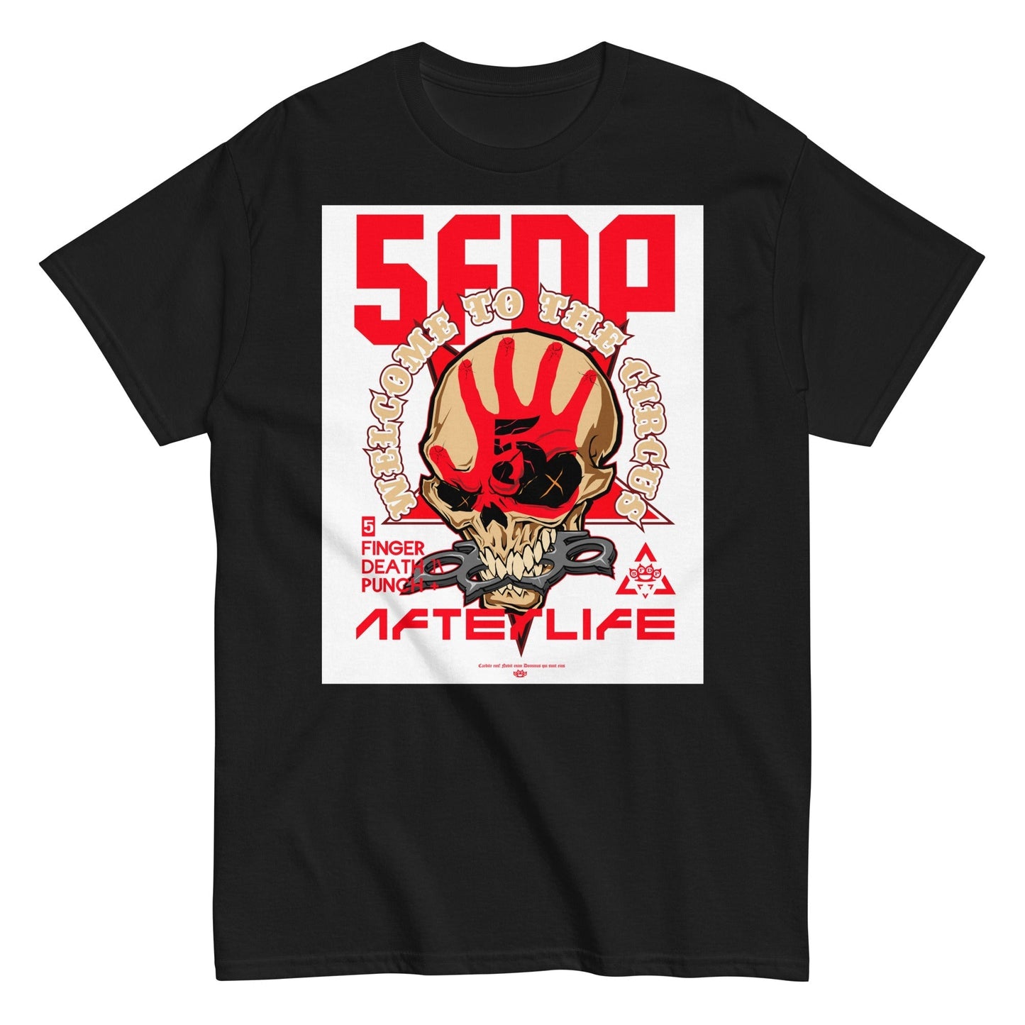 MerchMoment Five Finger Death Punch - Welcome to the Circus T-Shirt [Apparel] Black
