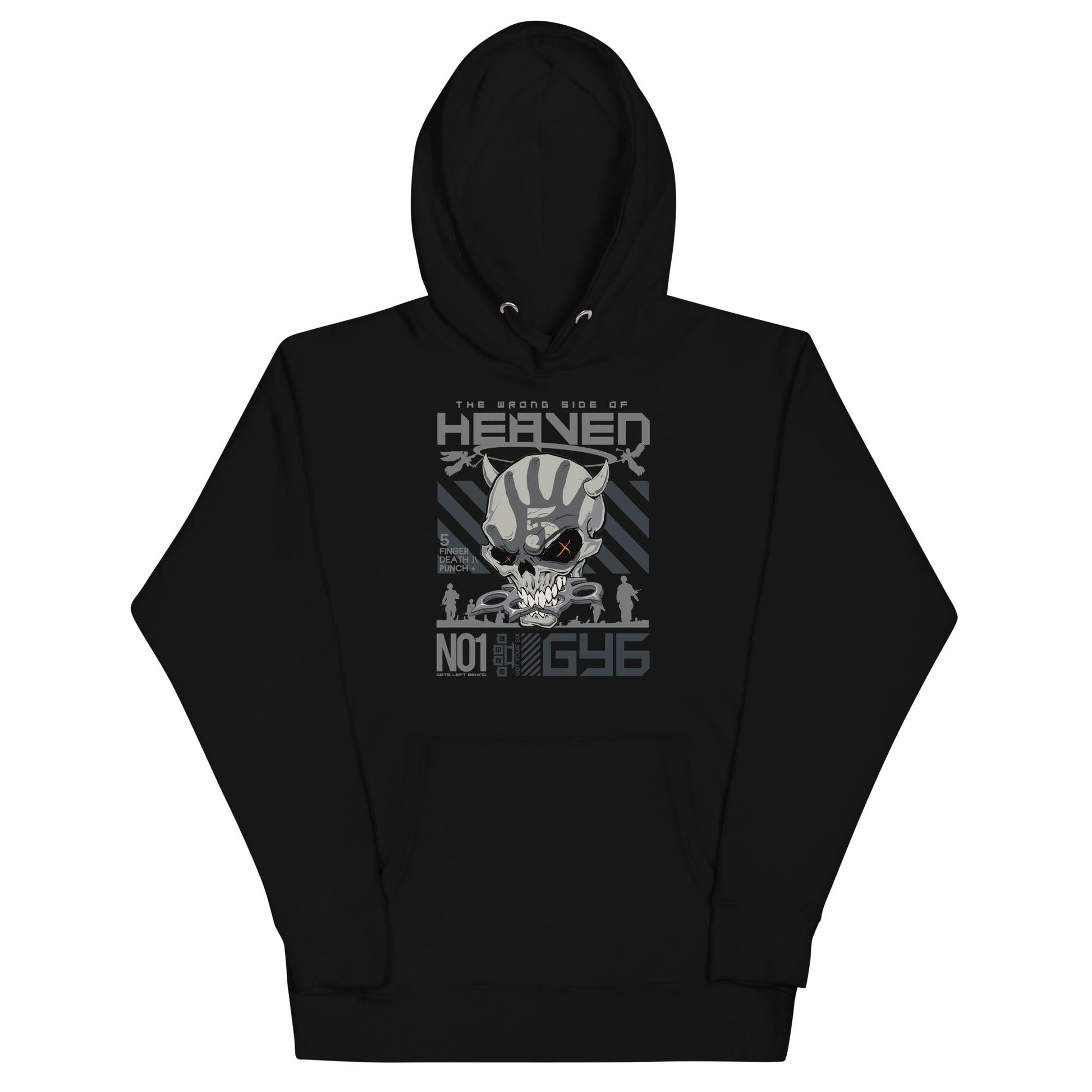 MerchMoment Five Finger Death Punch - Wrong Side of Heaven Hoodie [Apparel] Black
