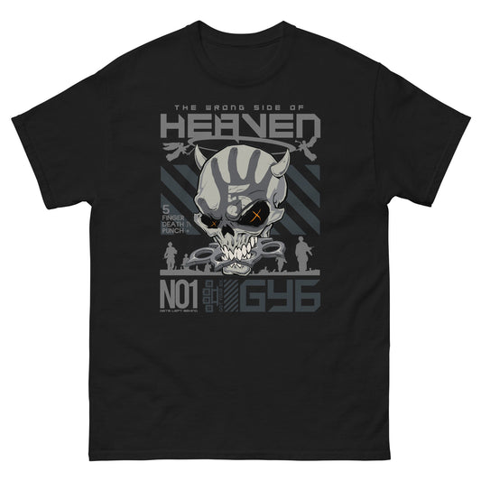 MerchMoment Five Finger Death Punch - Wrong Side of Heaven T-Shirt [Apparel] Black