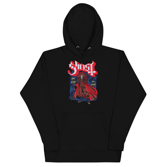 MerchMoment Ghost - Billowing Cape Hoodie [Apparel] Black