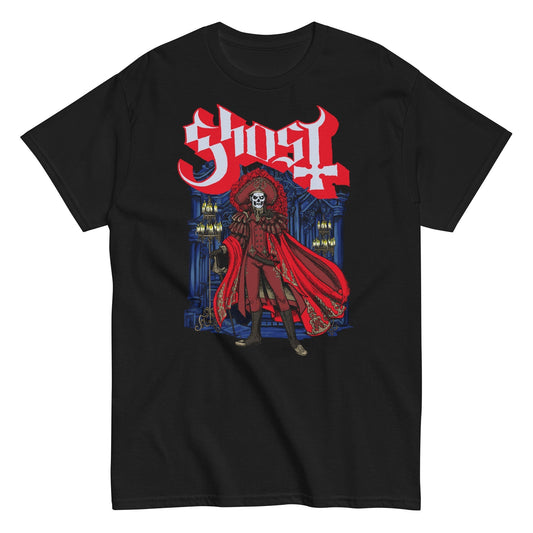 MERCHMOMENT Ghost - Billowing Cape T-Shirt [Apparel] - Rock Band Apparel