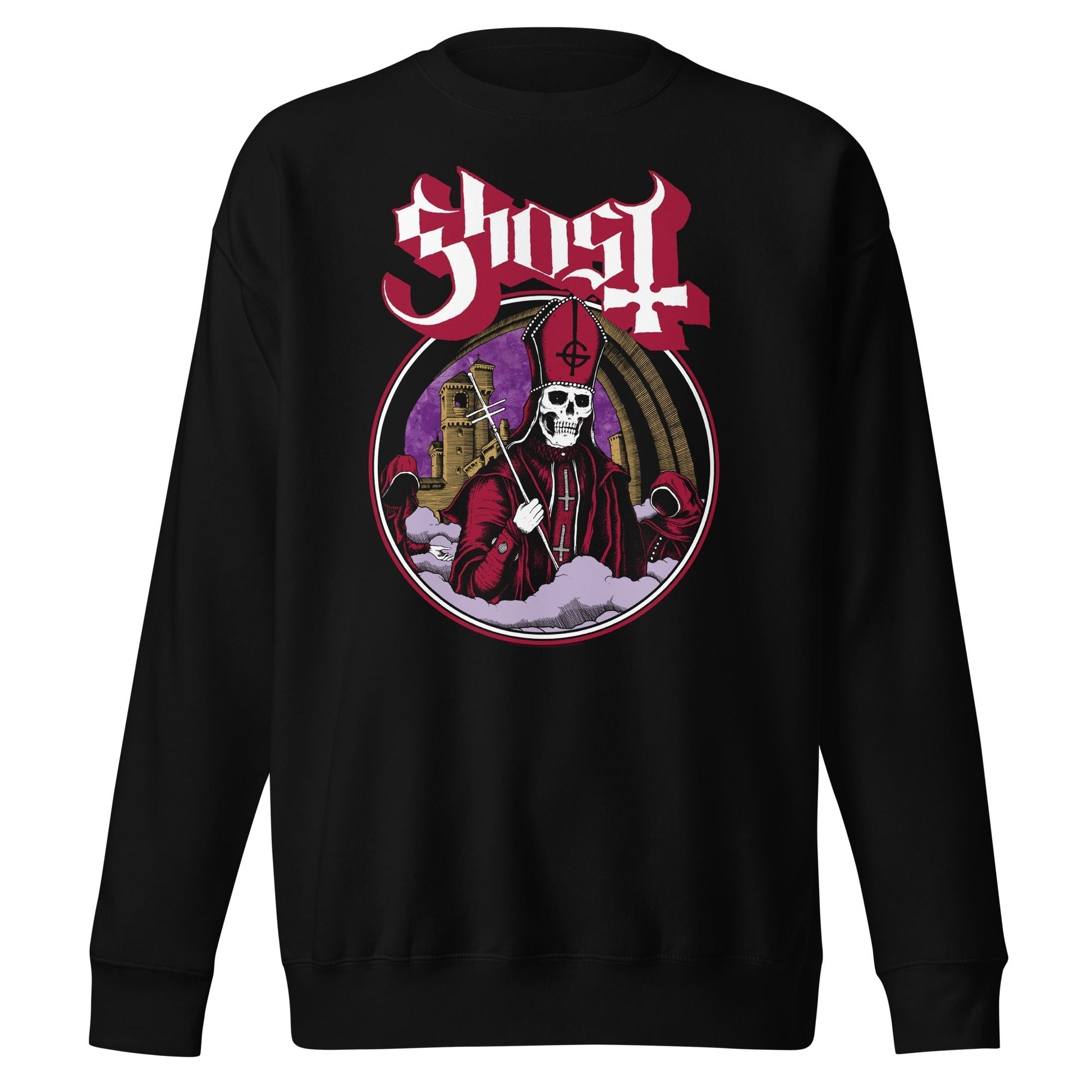 MERCHMOMENT Ghost - Carrying Cross Sweatshirt [Apparel] - Rock Band Apparel