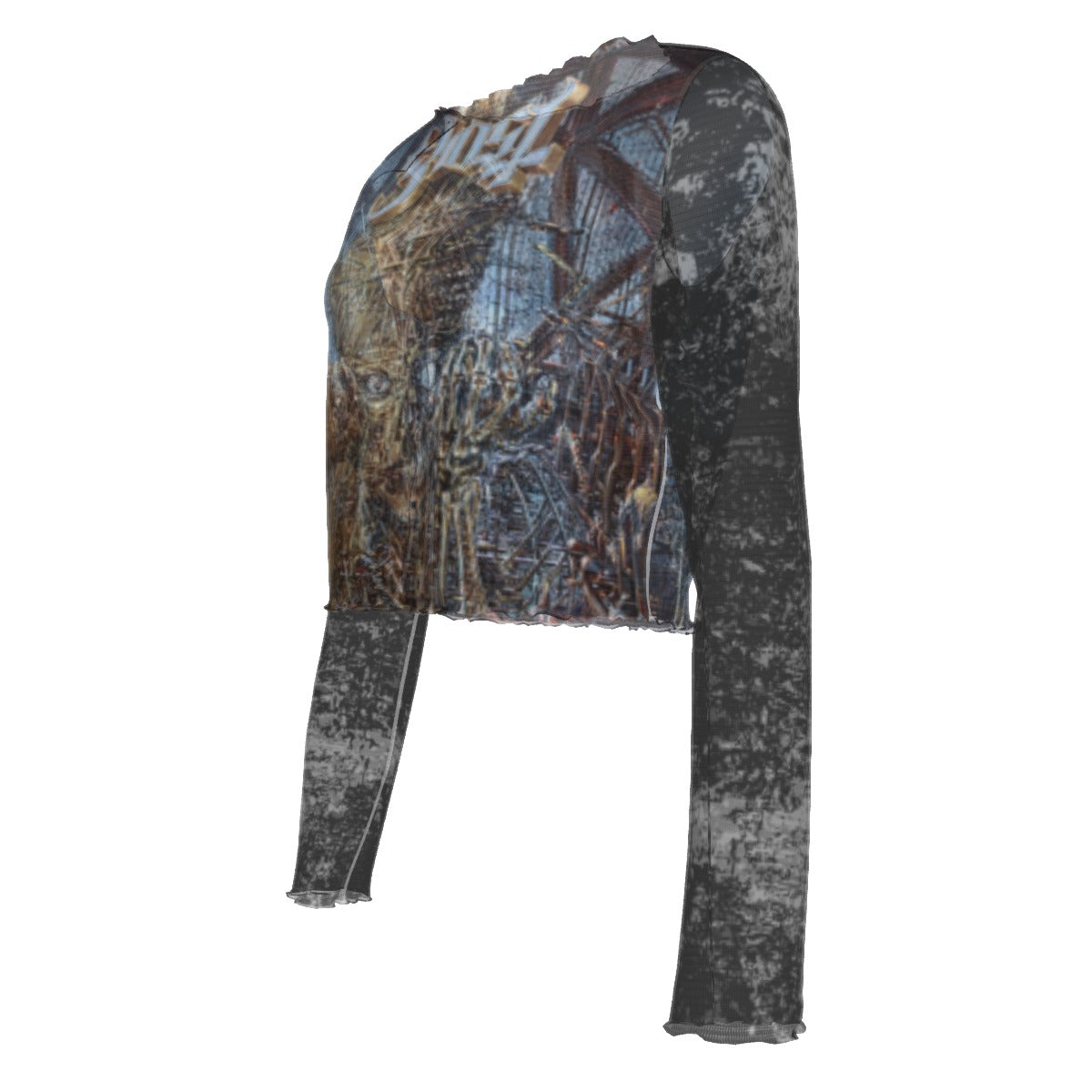 MERCHMOMENT Ghost Chapel Women's Mesh Top [Apparel] - Rock Band Apparel