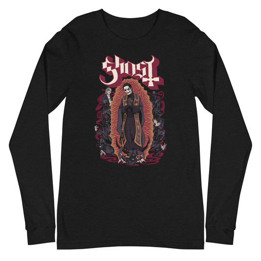 MerchMoment Ghost - Come With Me Long Sleeve T-Shirt [Apparel] Black
