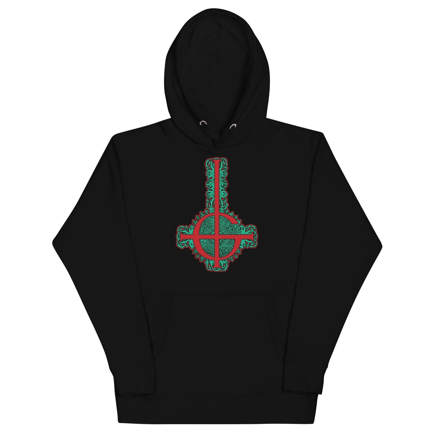 MERCHMOMENT Ghost - Cross Hoodie [Apparel] - Rock Band Apparel