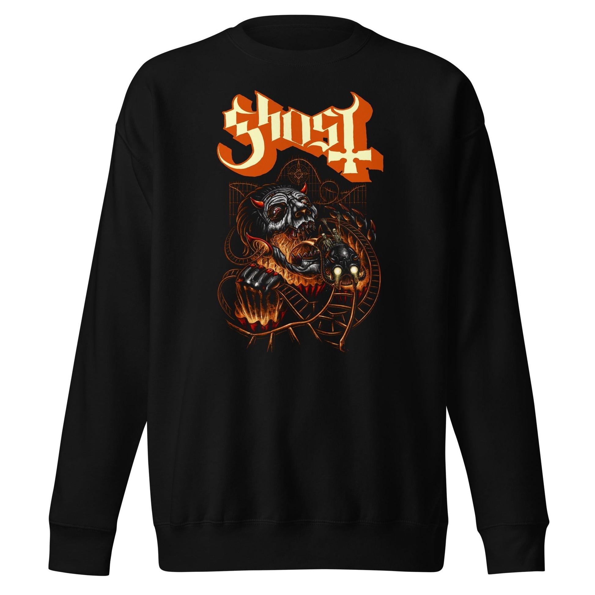 MerchMoment Ghost - Downward Path Sweatshirt [Apparel] Black