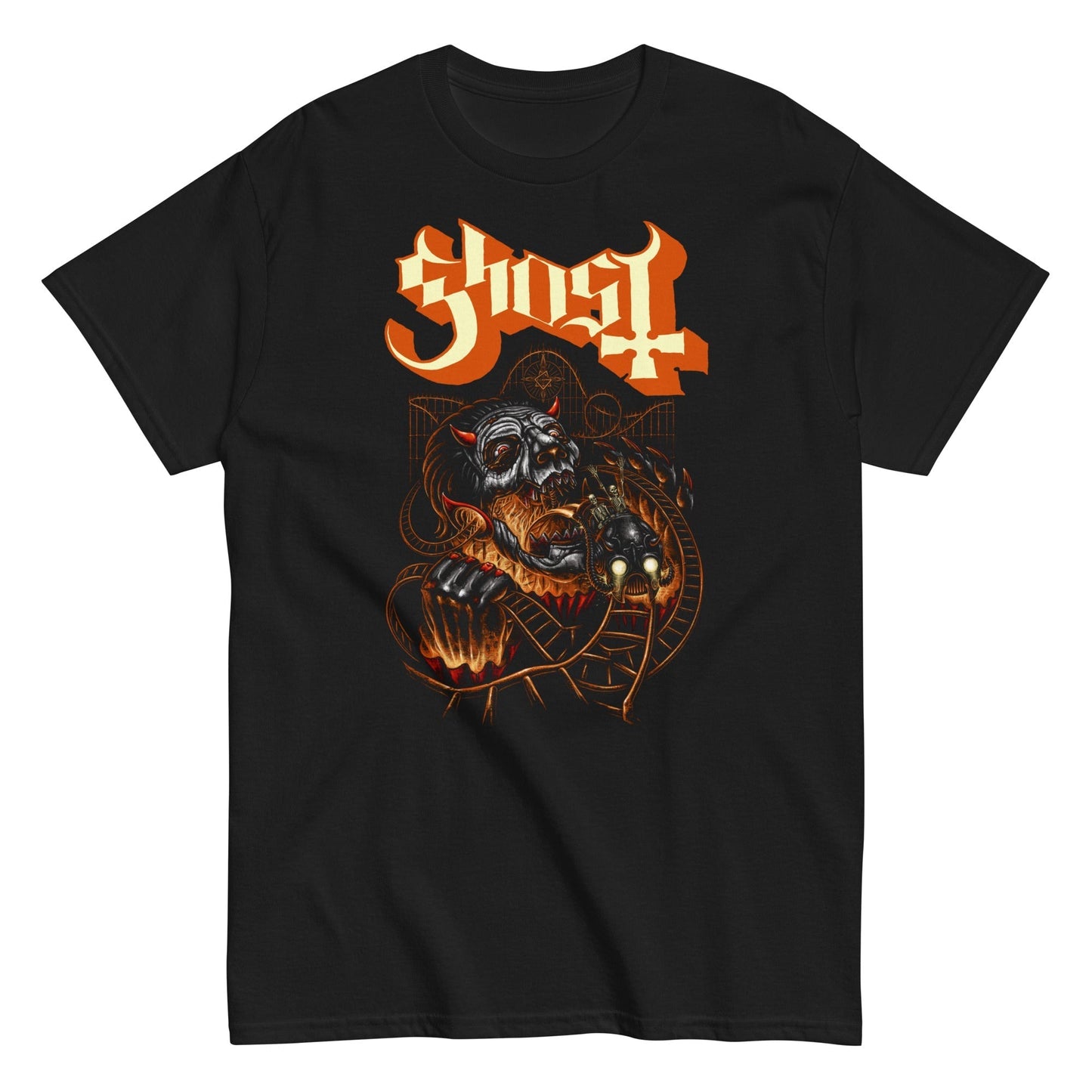 MerchMoment Ghost - Downward Path T-Shirt [Apparel] Black