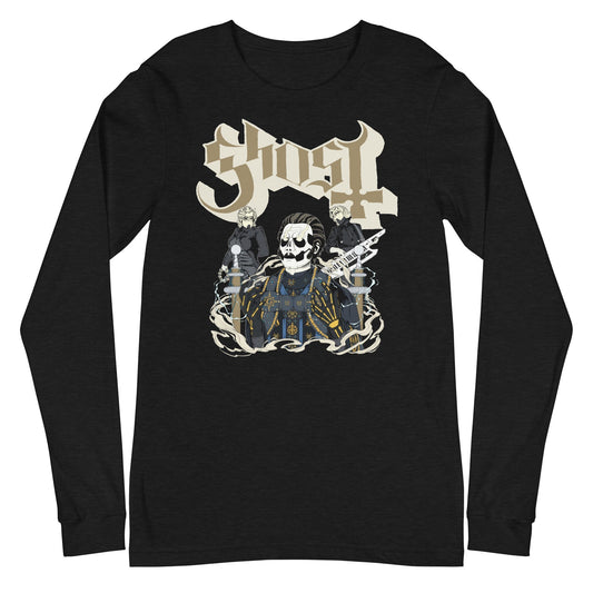 MERCHMOMENT Ghost - Electric Daisy Long Sleeve T-Shirt [Apparel] - Rock Band Apparel