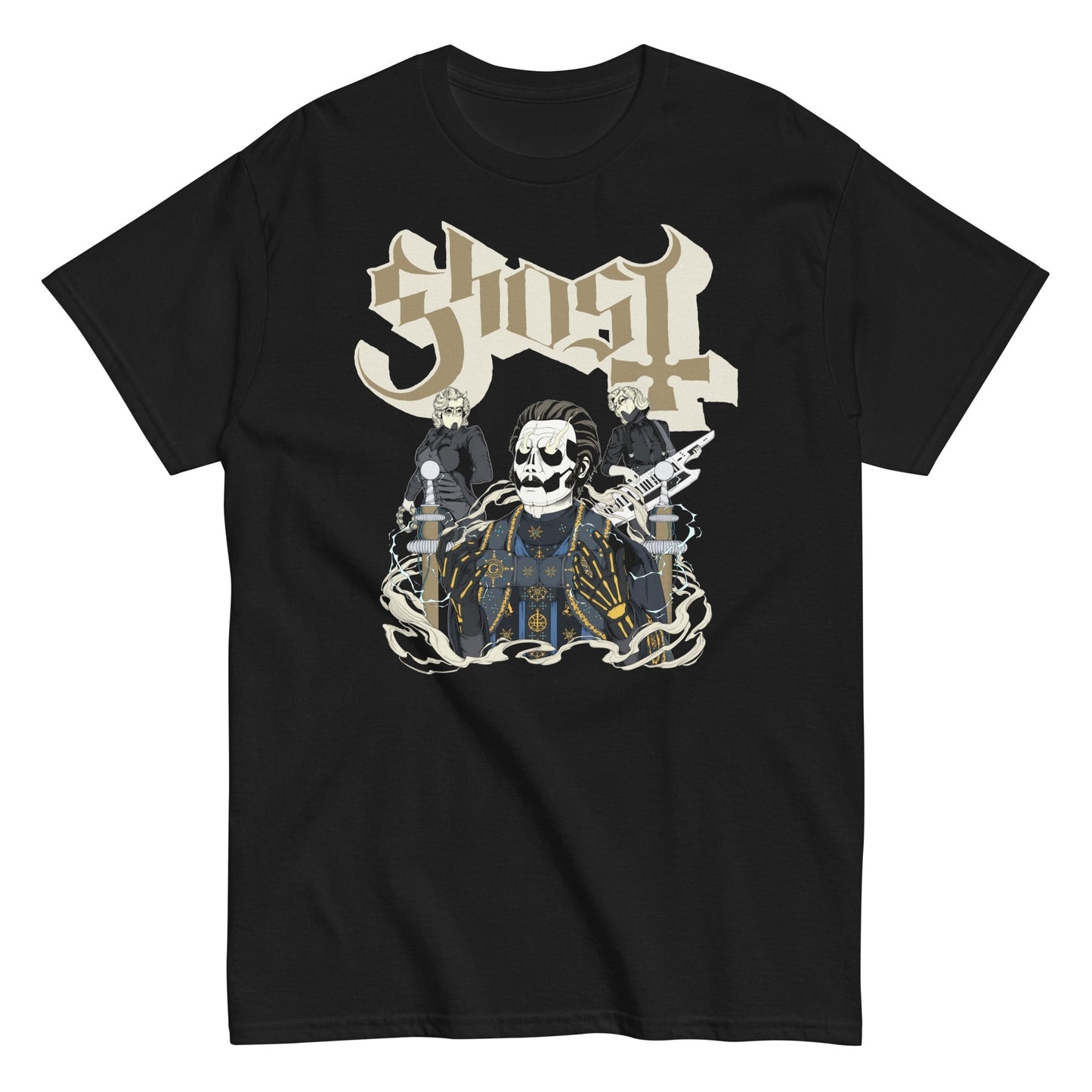 MerchMoment Ghost - Electric Daisy T-Shirt [Apparel] Black