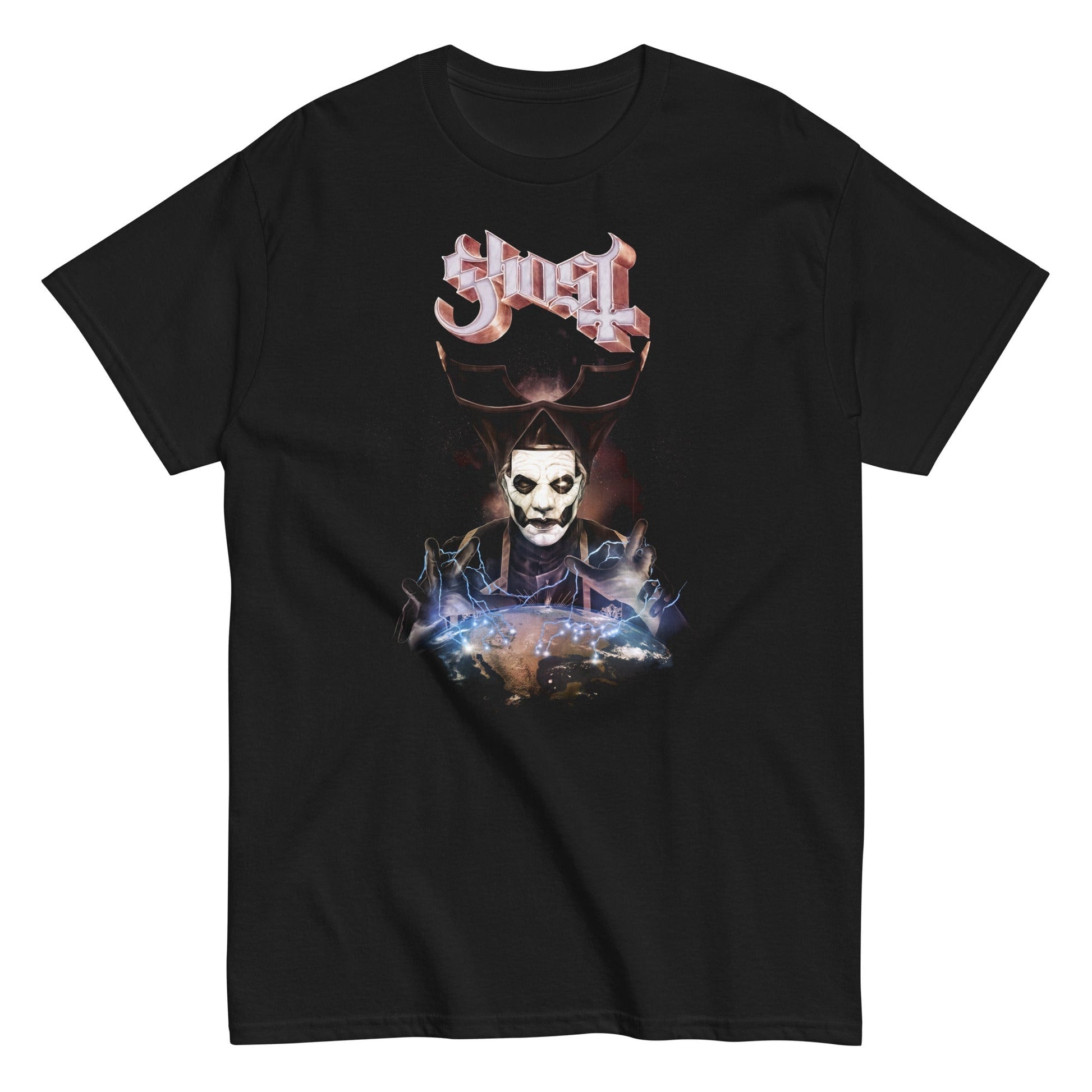 MerchMoment Ghost - Electricity T-Shirt [Apparel] Black