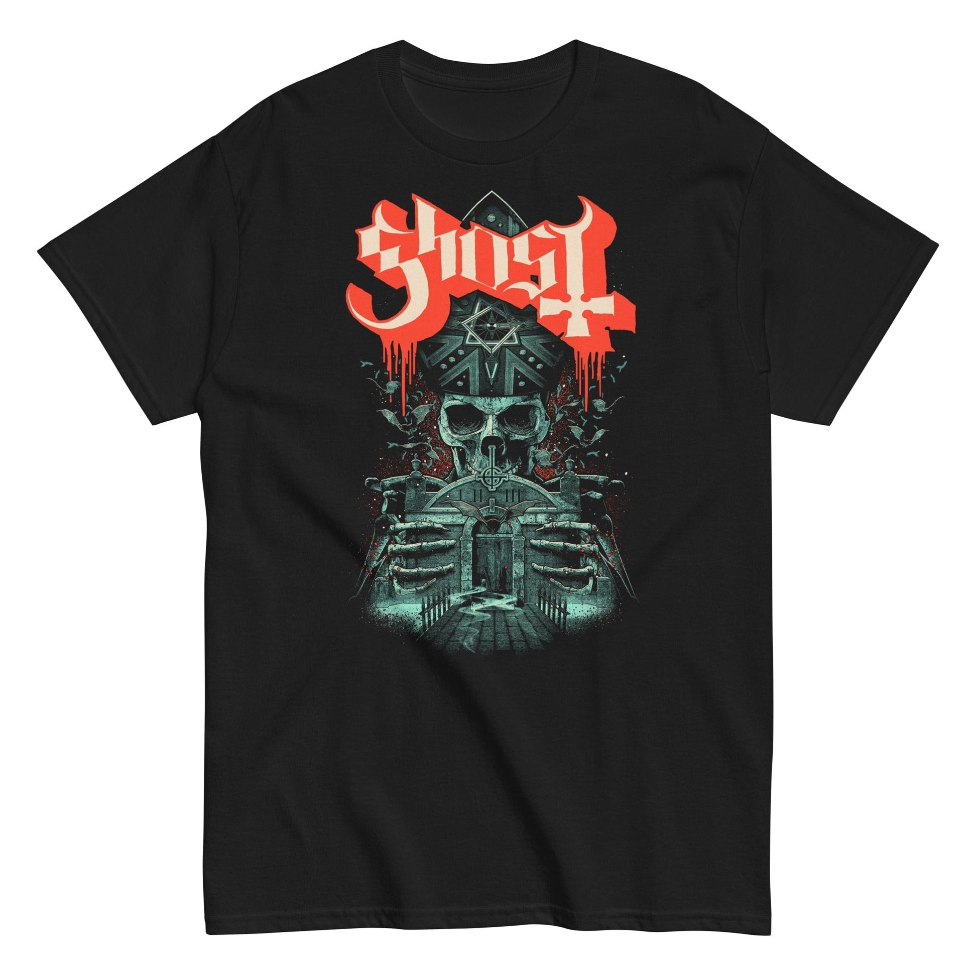 MerchMoment Ghost - Enter Alone T-Shirt [Apparel] Black