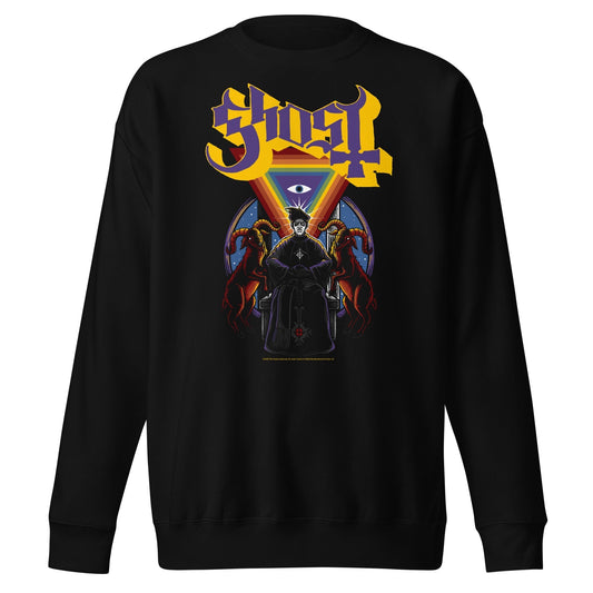 MERCHMOMENT Ghost - Eye of Providence Sweatshirt [Apparel] - Rock Band Apparel