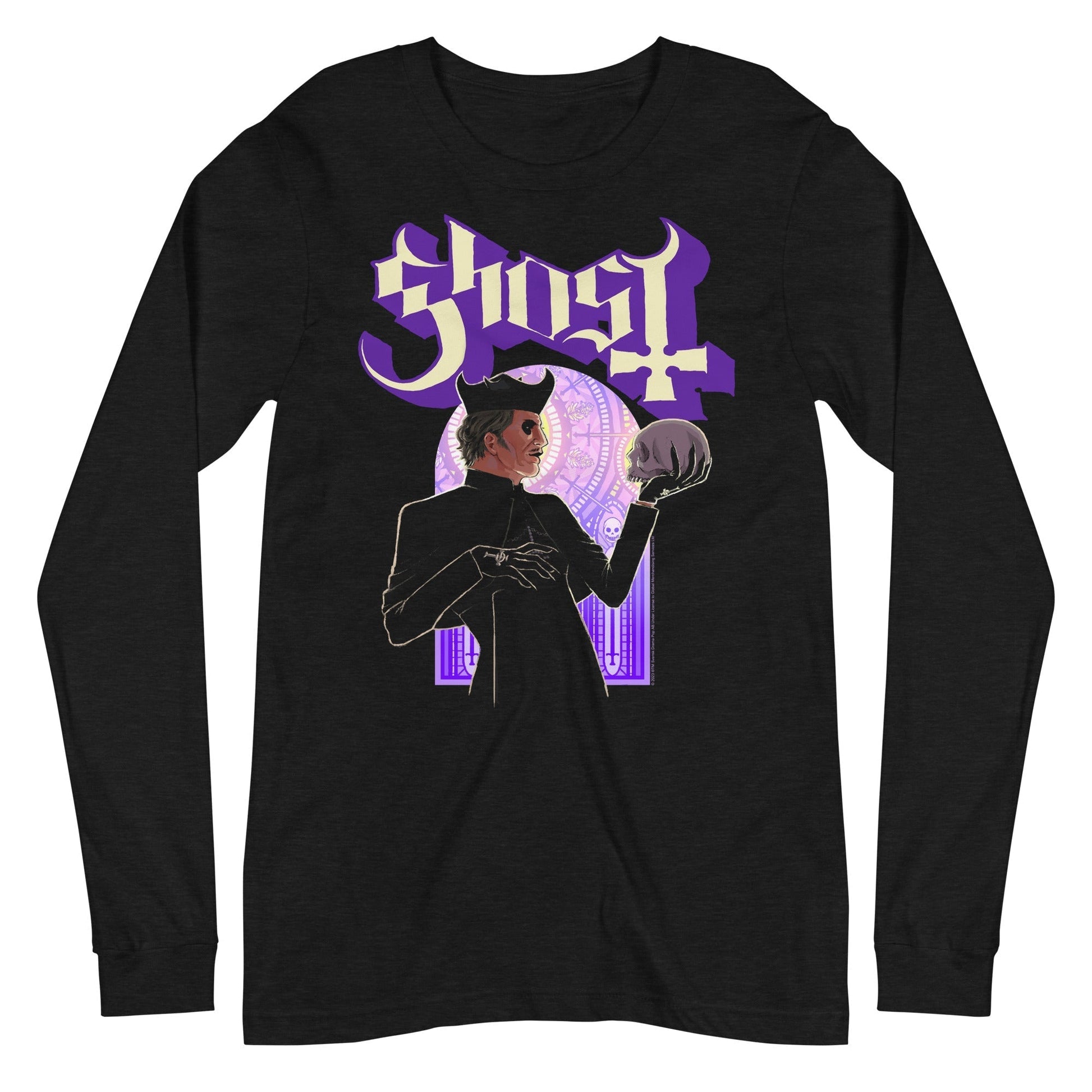 MerchMoment Ghost - Eye to Eye Long Sleeve T-Shirt [Apparel] Black