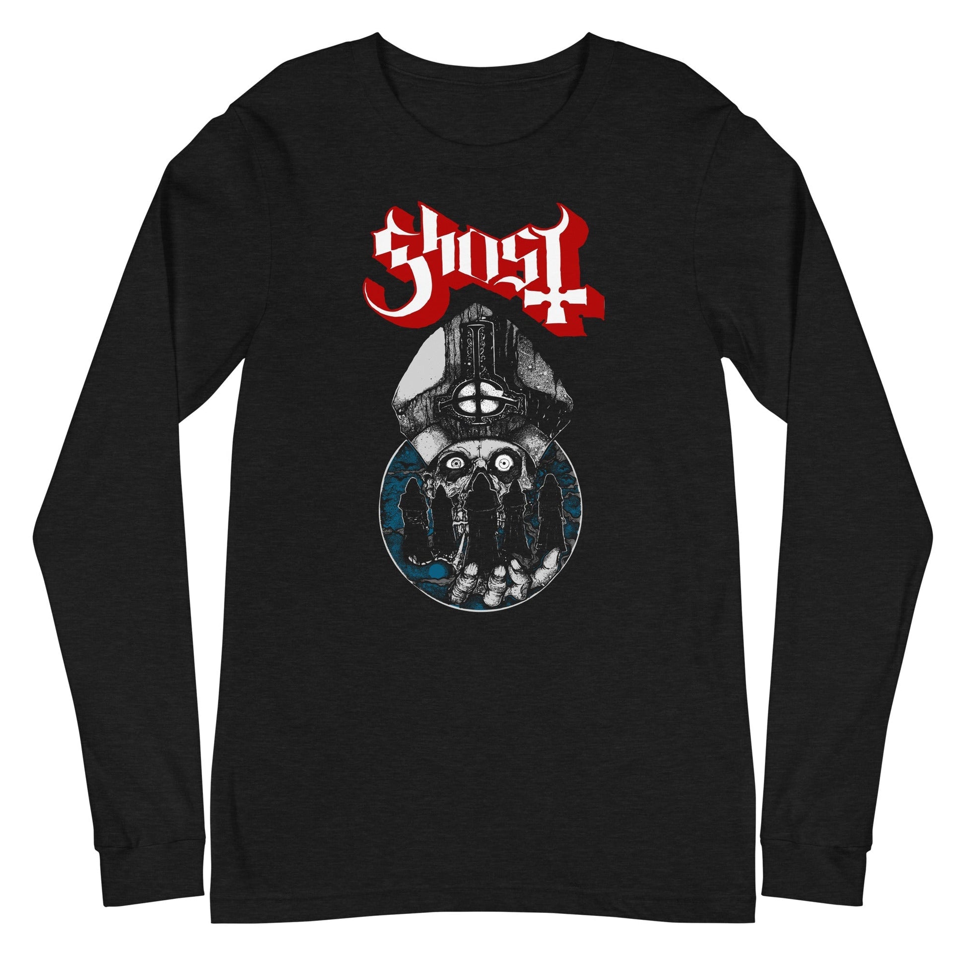 MERCHMOMENT Ghost - Eyes Only Long Sleeve T-Shirt [Apparel] - Rock Band Apparel