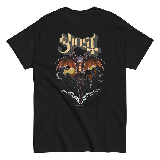 MERCHMOMENT Ghost - Fly Over T-Shirt [Apparel] - Rock Band Apparel