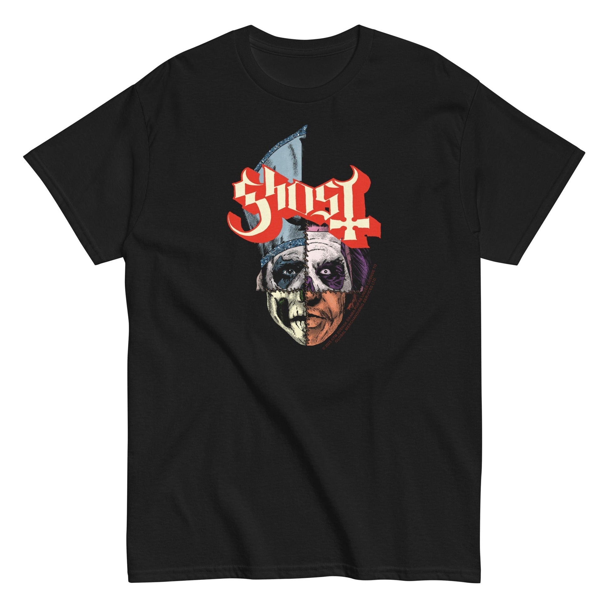 MerchMoment Ghost - Four Corners T-Shirt [Apparel] Black