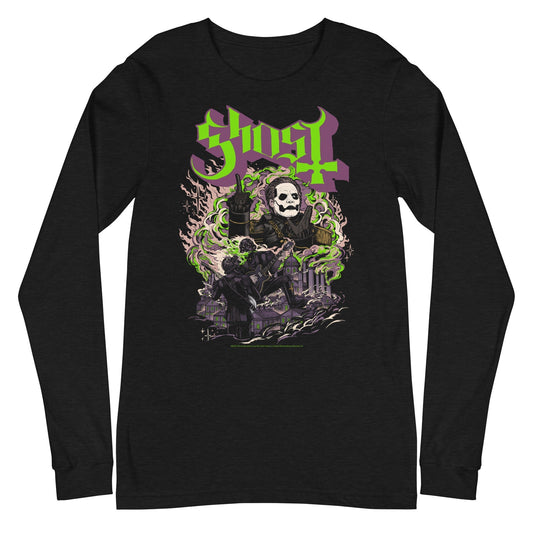 MERCHMOMENT Ghost - Graveyard Long Sleeve T-Shirt [Apparel] - Rock Band Apparel