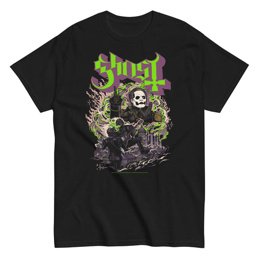 MERCHMOMENT Ghost - Graveyard T-Shirt [Apparel] - Rock Band Apparel