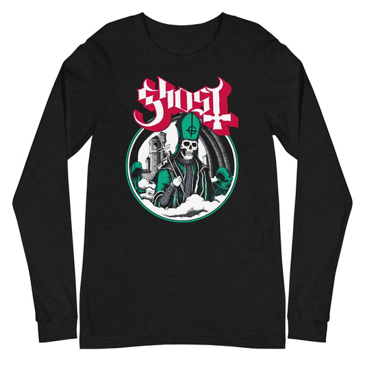 MERCHMOMENT Ghost - Green With Envy Long Sleeve T-Shirt [Apparel] - Rock Band Apparel