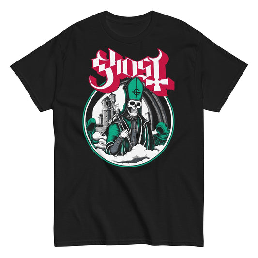 MerchMoment Ghost - Green With Envy T-Shirt [Apparel] Black