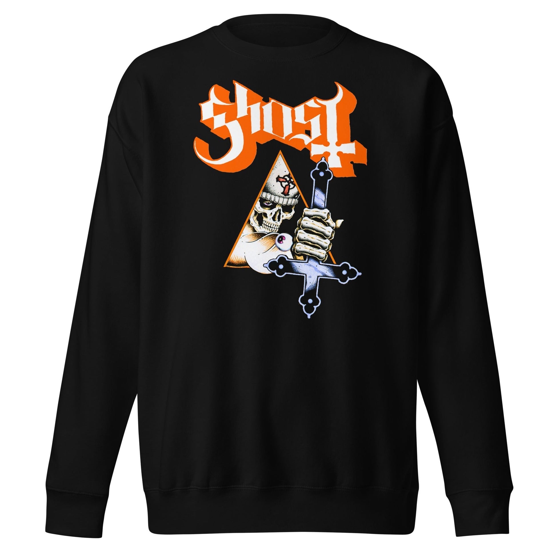 MerchMoment Ghost - Hands Up Sweatshirt [Apparel] Black
