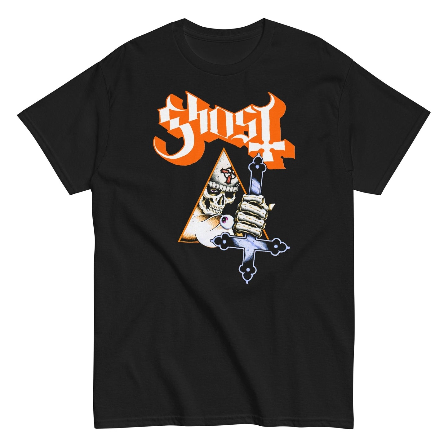 MerchMoment Ghost - Hands Up T-Shirt [Apparel] Black