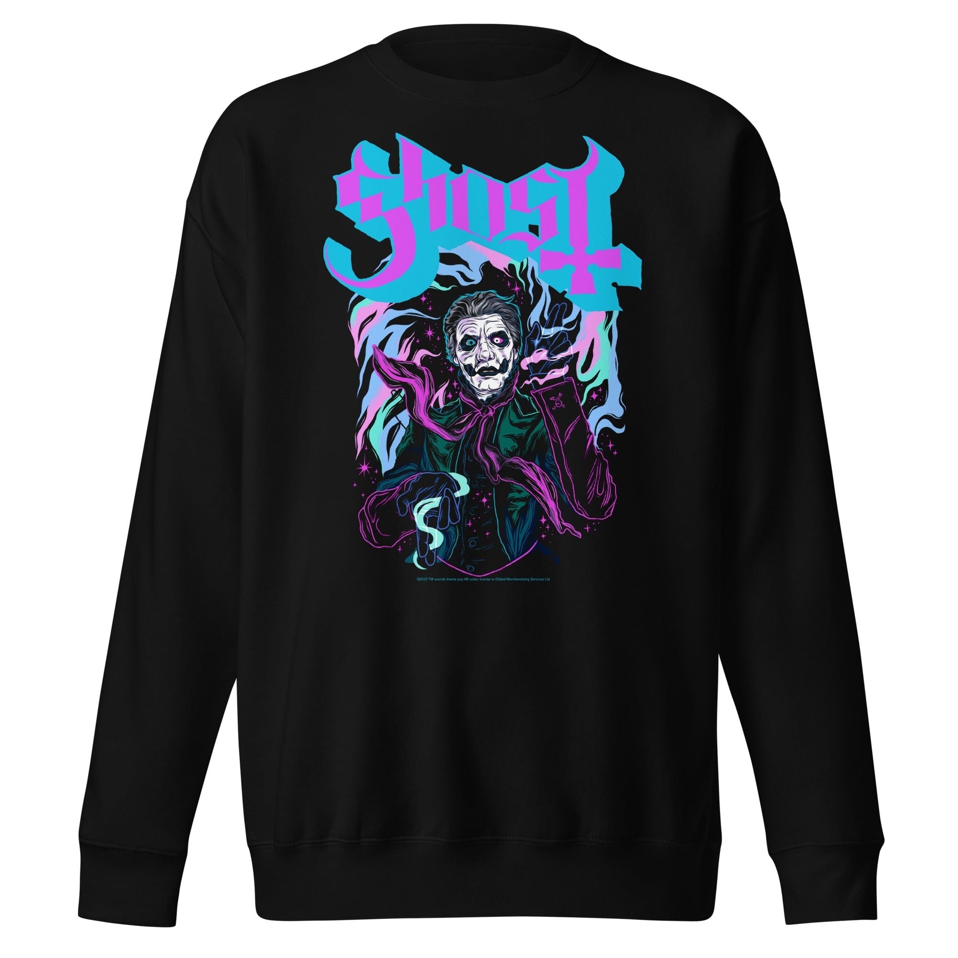 MerchMoment Ghost - In the Machine Sweatshirt [Apparel] Black