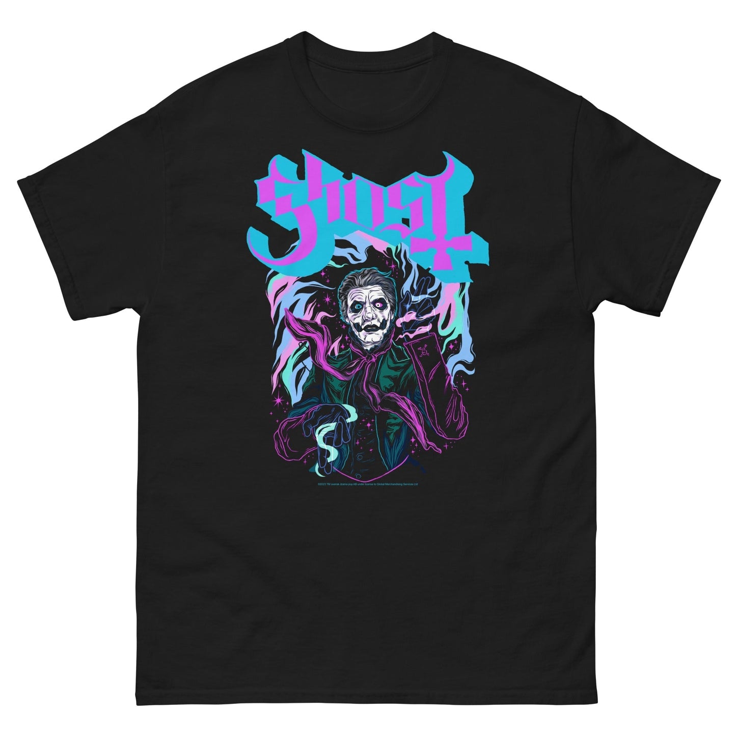 MerchMoment Ghost - In the Machine T-Shirt [Apparel] Black