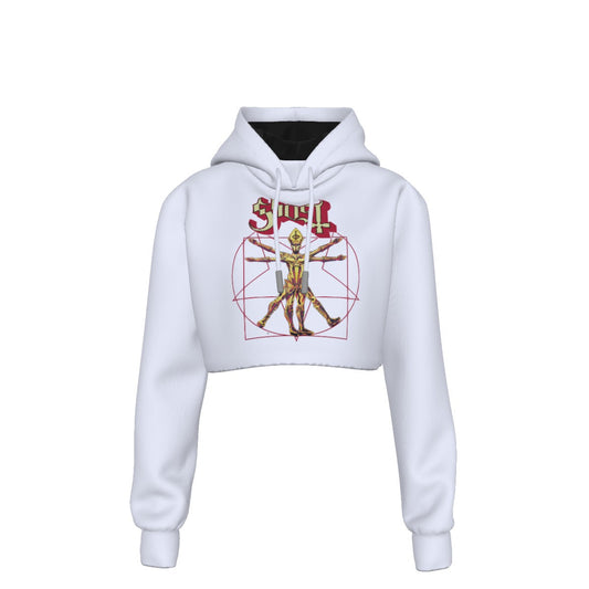 MERCHMOMENT Ghost In the Machine Women's Cropped Hoodie [Apparel] - Rock Band Apparel