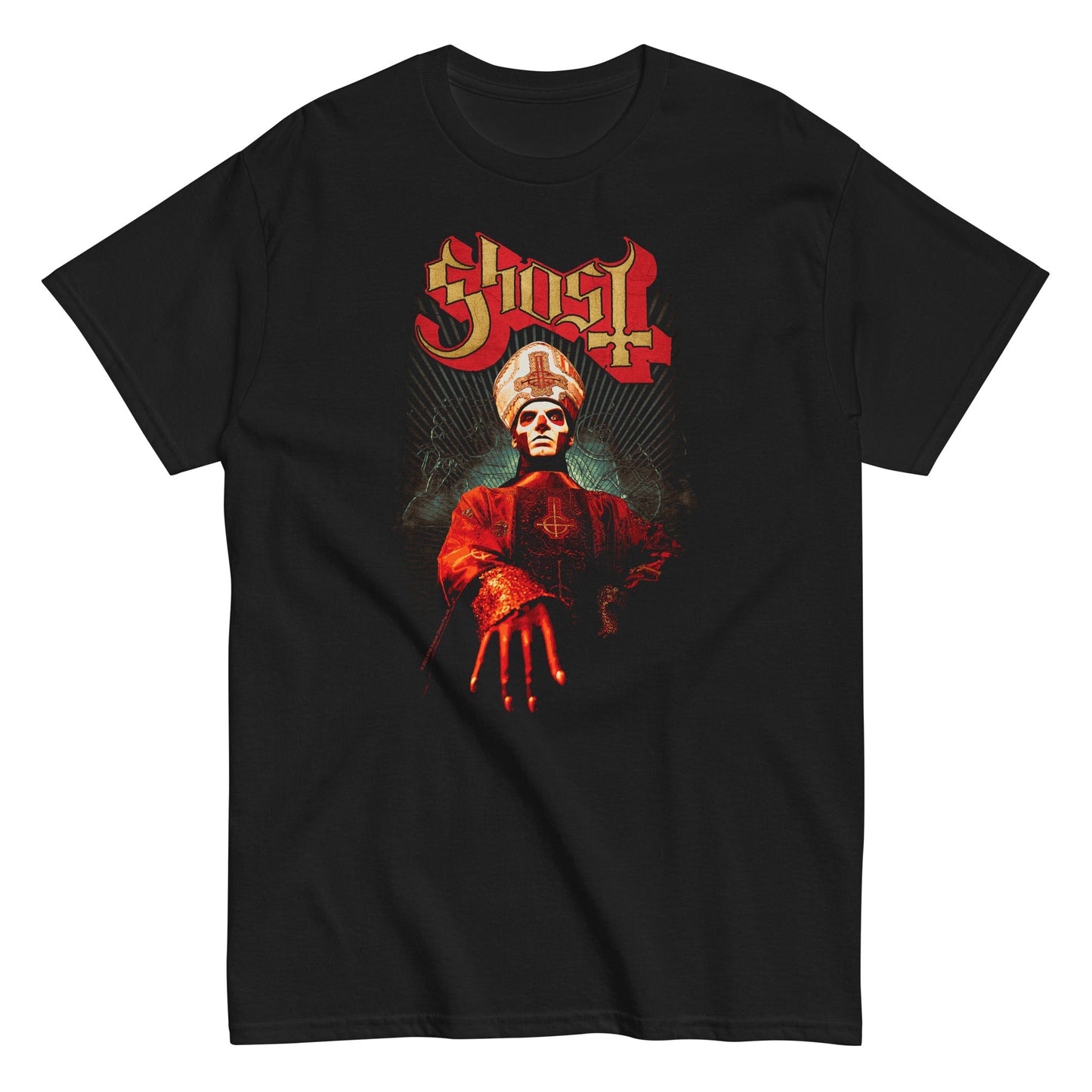 MerchMoment Ghost - Kiss the Ring T-Shirt [Apparel] Black