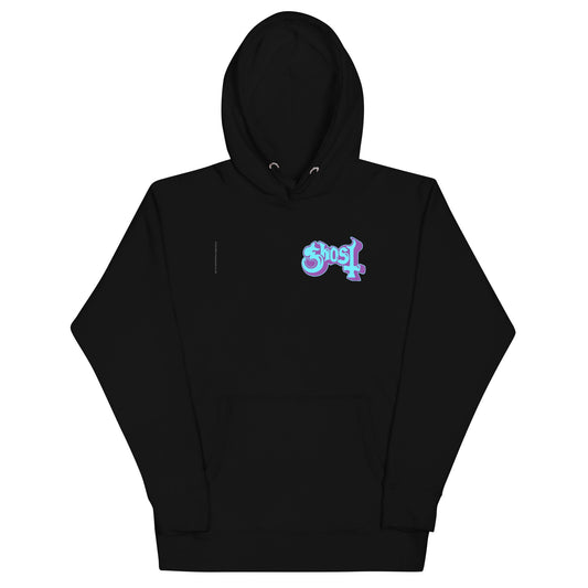 MerchMoment Ghost - Left Chest Logo Hoodie [Apparel] Black