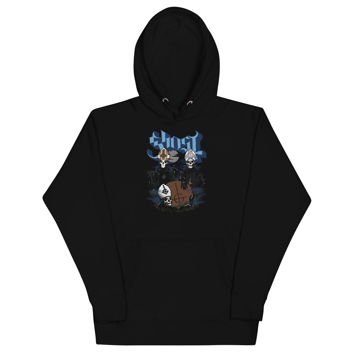 MerchMoment Ghost - Midnight Hoodie [Apparel] Black