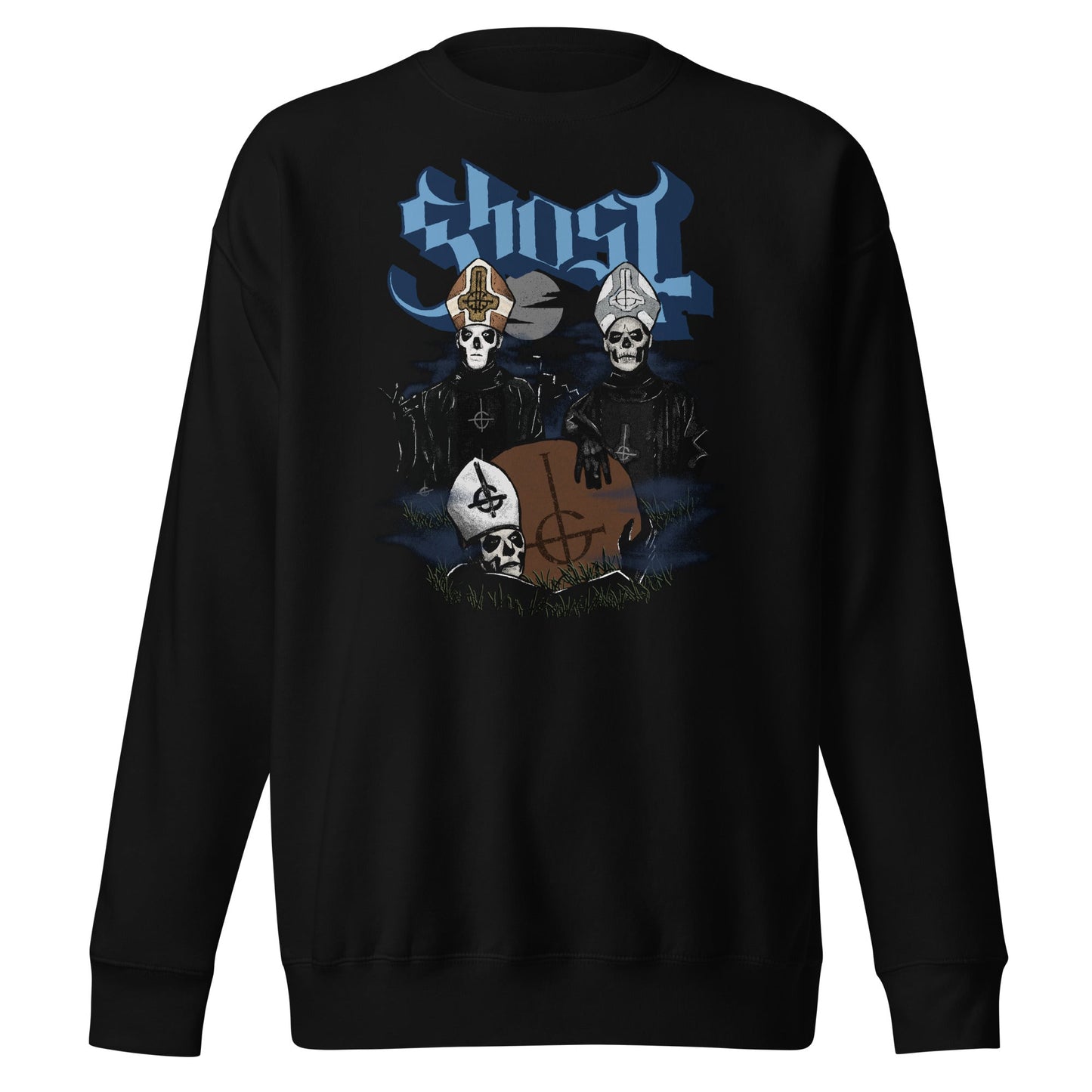MerchMoment Ghost - Midnight Sweatshirt [Apparel] Black