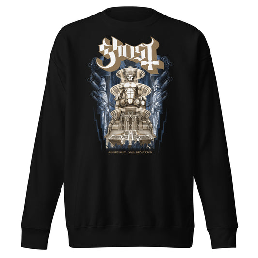 MerchMoment Ghost - Monument Sweatshirt [Apparel] Black