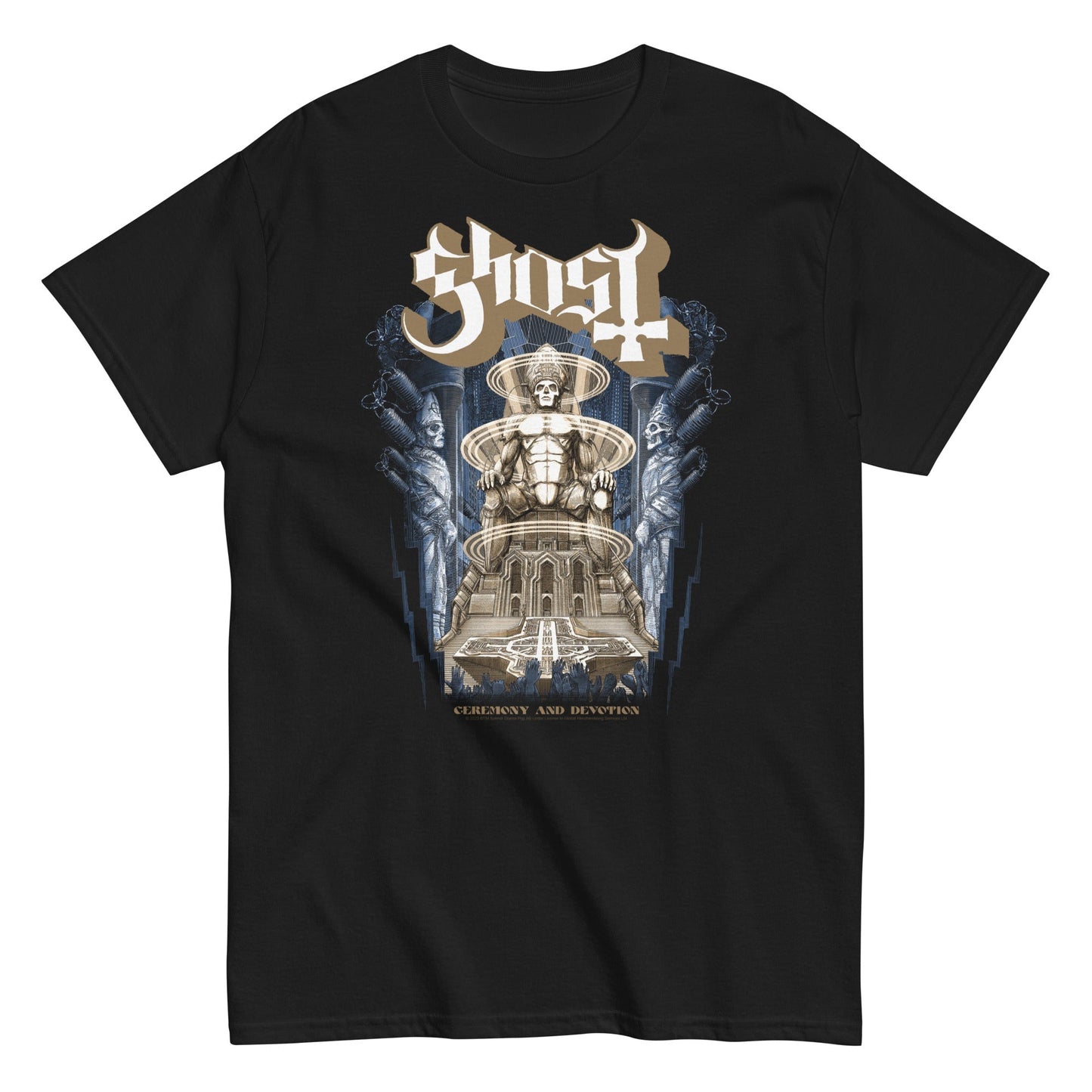 MerchMoment Ghost - Monument T-Shirt [Apparel] Black
