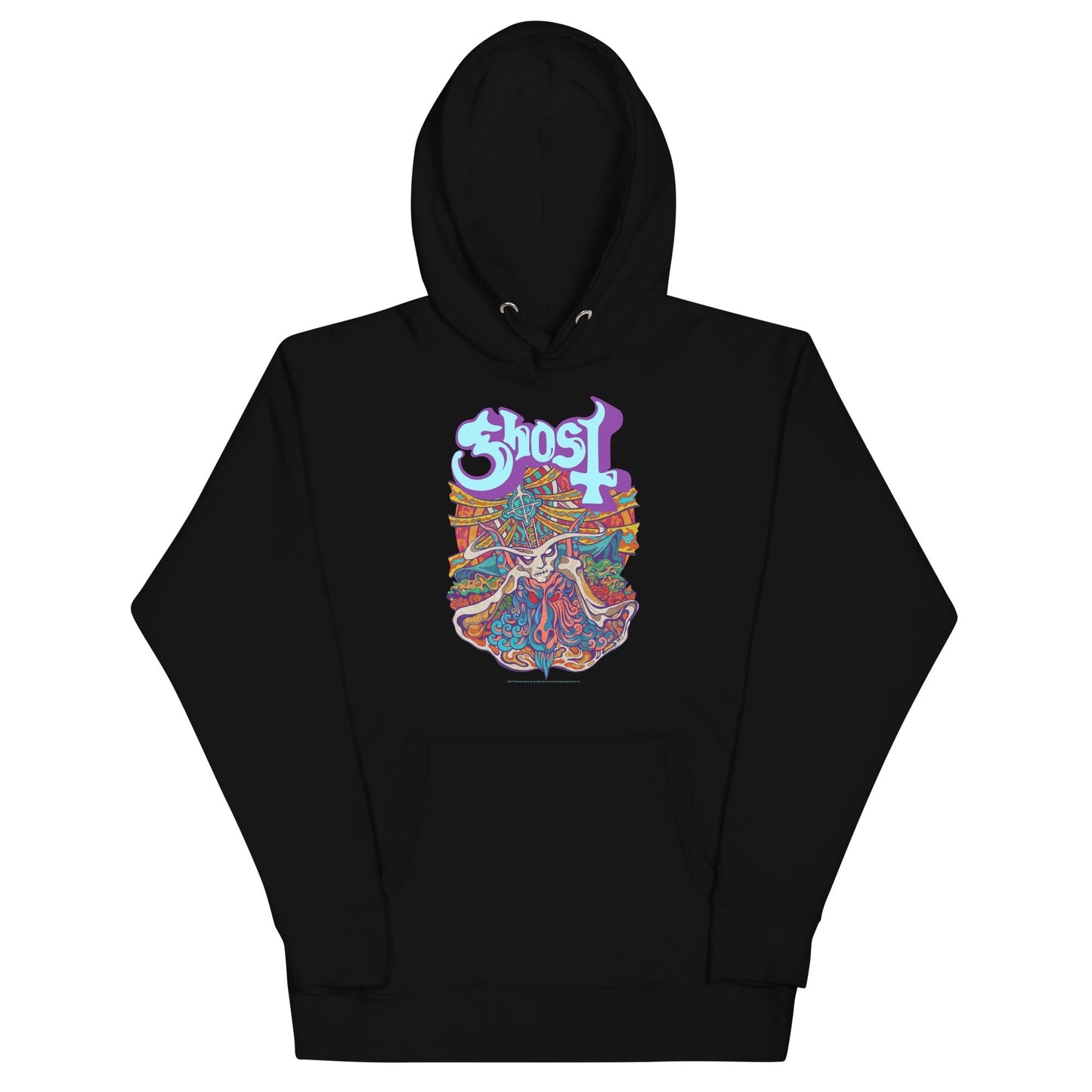 MerchMoment Ghost - Neon Blur Hoodie [Apparel] Black