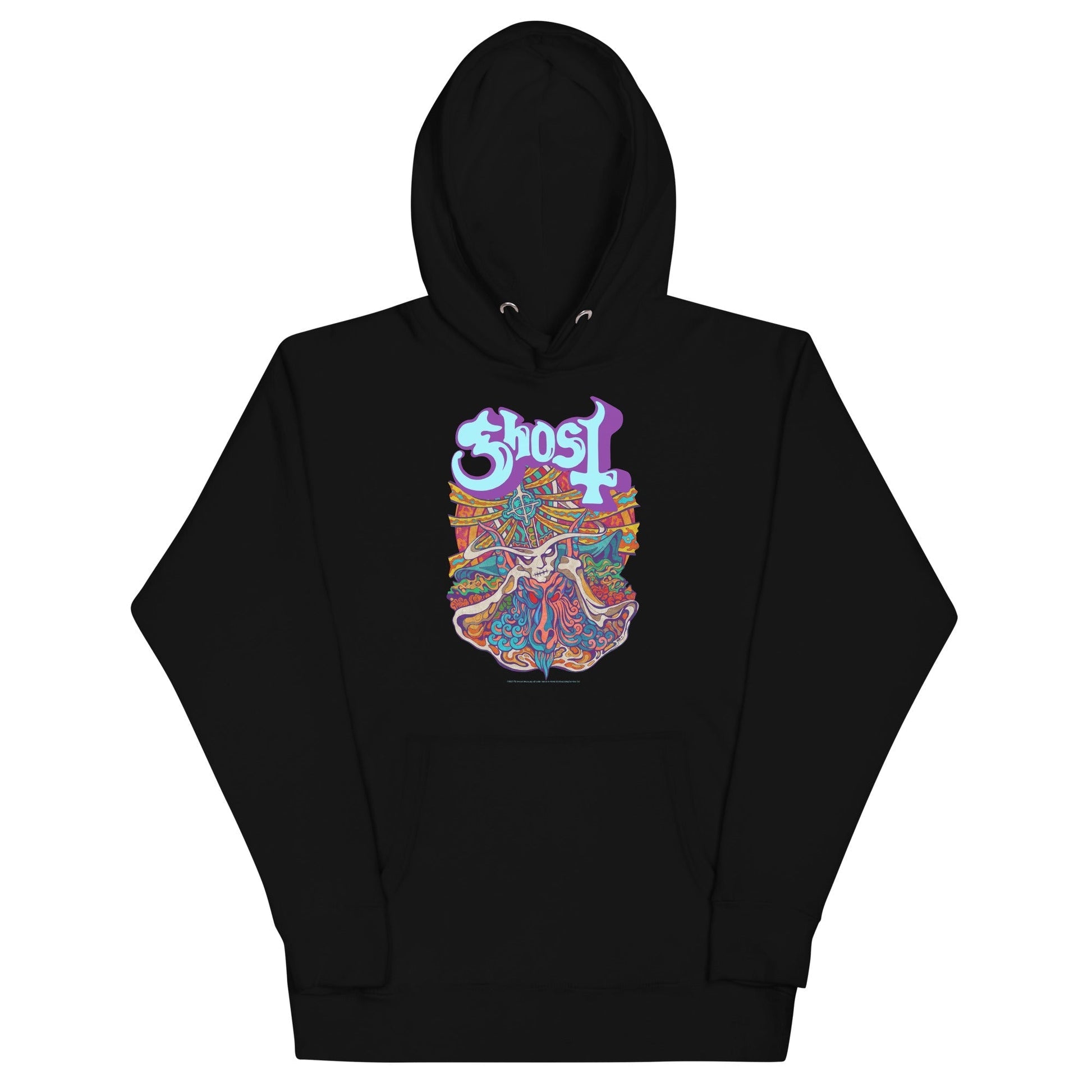 MerchMoment Ghost - Neon Blur Hoodie [Apparel] Black