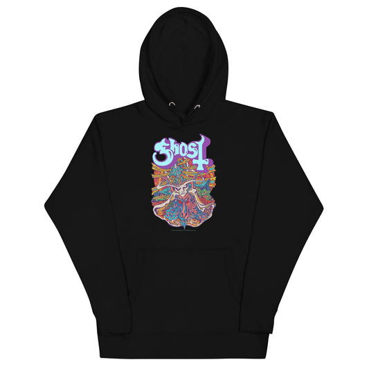 MerchMoment Ghost - Neon Blur Hoodie [Apparel] Black