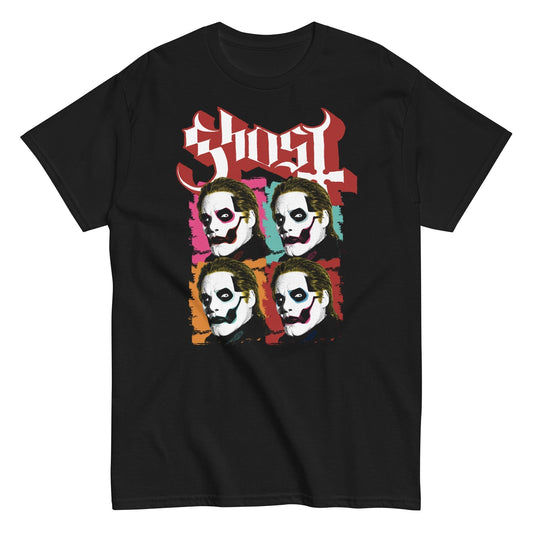 MerchMoment Ghost - Quattro T-Shirt [Apparel] Black