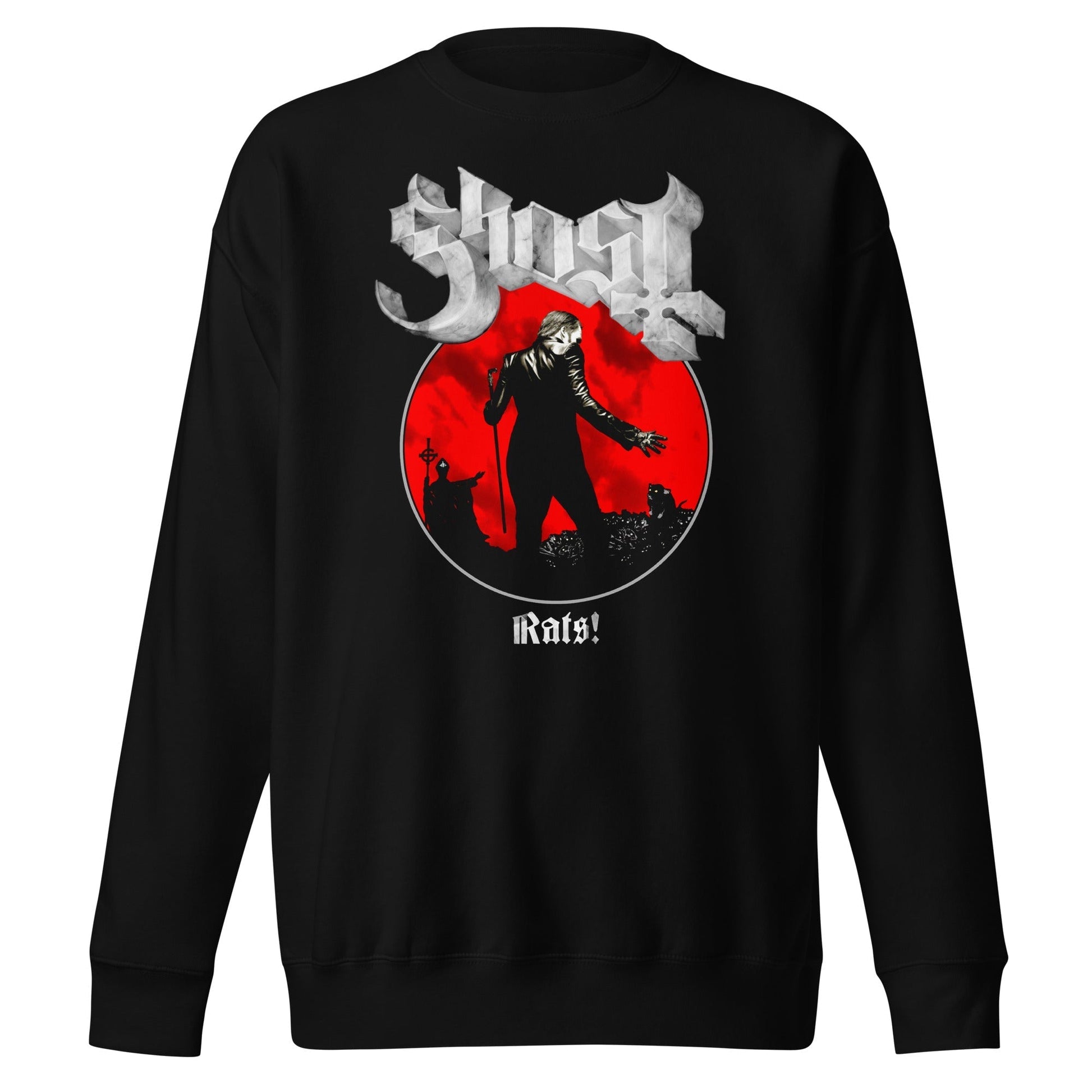 MerchMoment Ghost - Rats! Sweatshirt [Apparel] Black