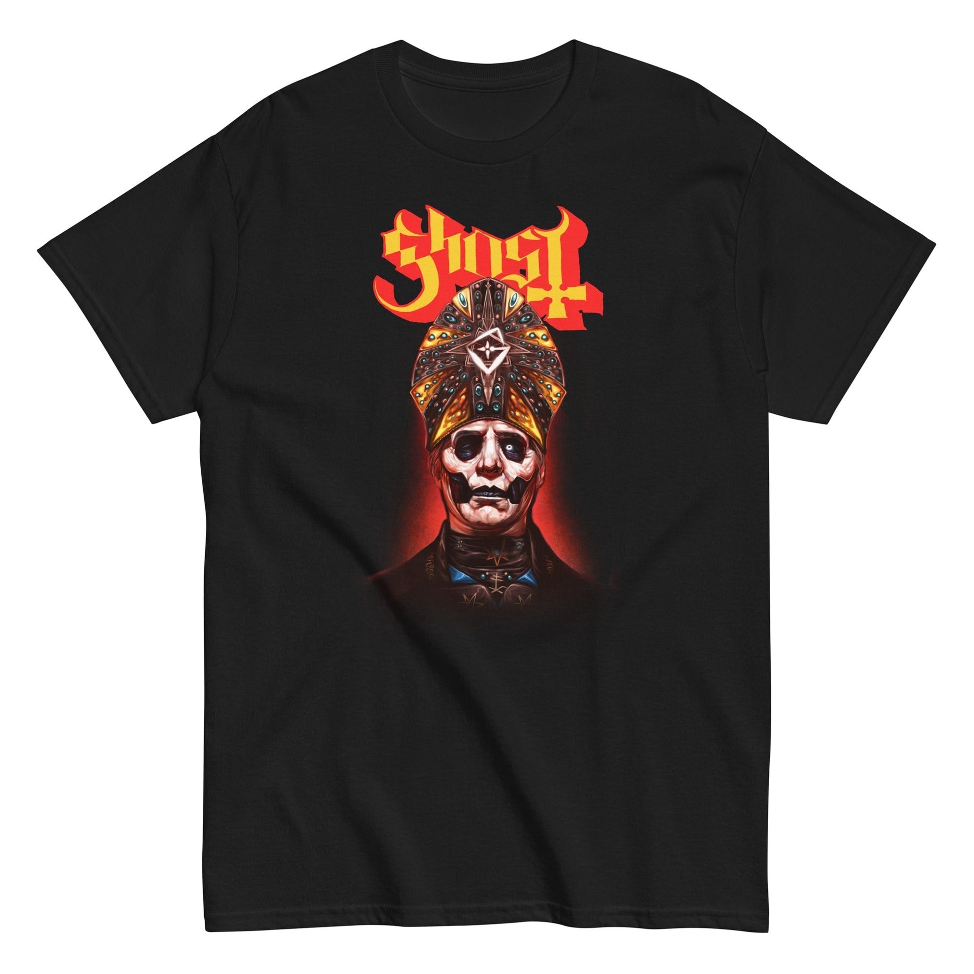 MERCHMOMENT Ghost - Red Glow T-Shirt [Apparel] - Rock Band Apparel