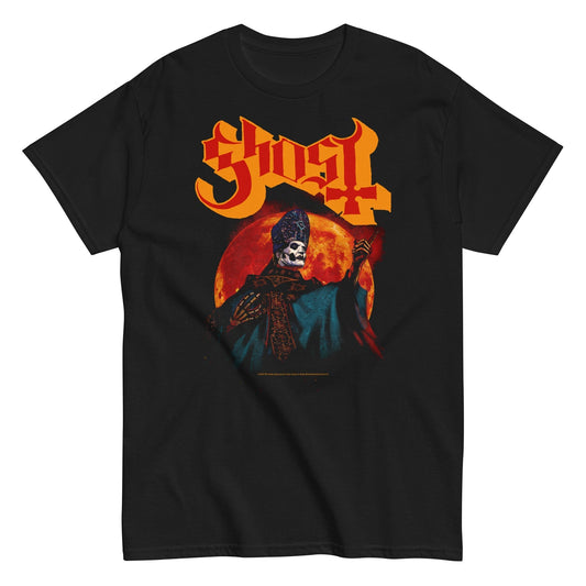 MERCHMOMENT Ghost - Red Moon T-Shirt [Apparel] - Rock Band Apparel