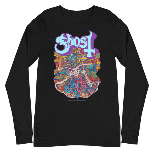 MerchMoment Ghost - Satanic Panic Long Sleeve T-Shirt [Apparel] Black