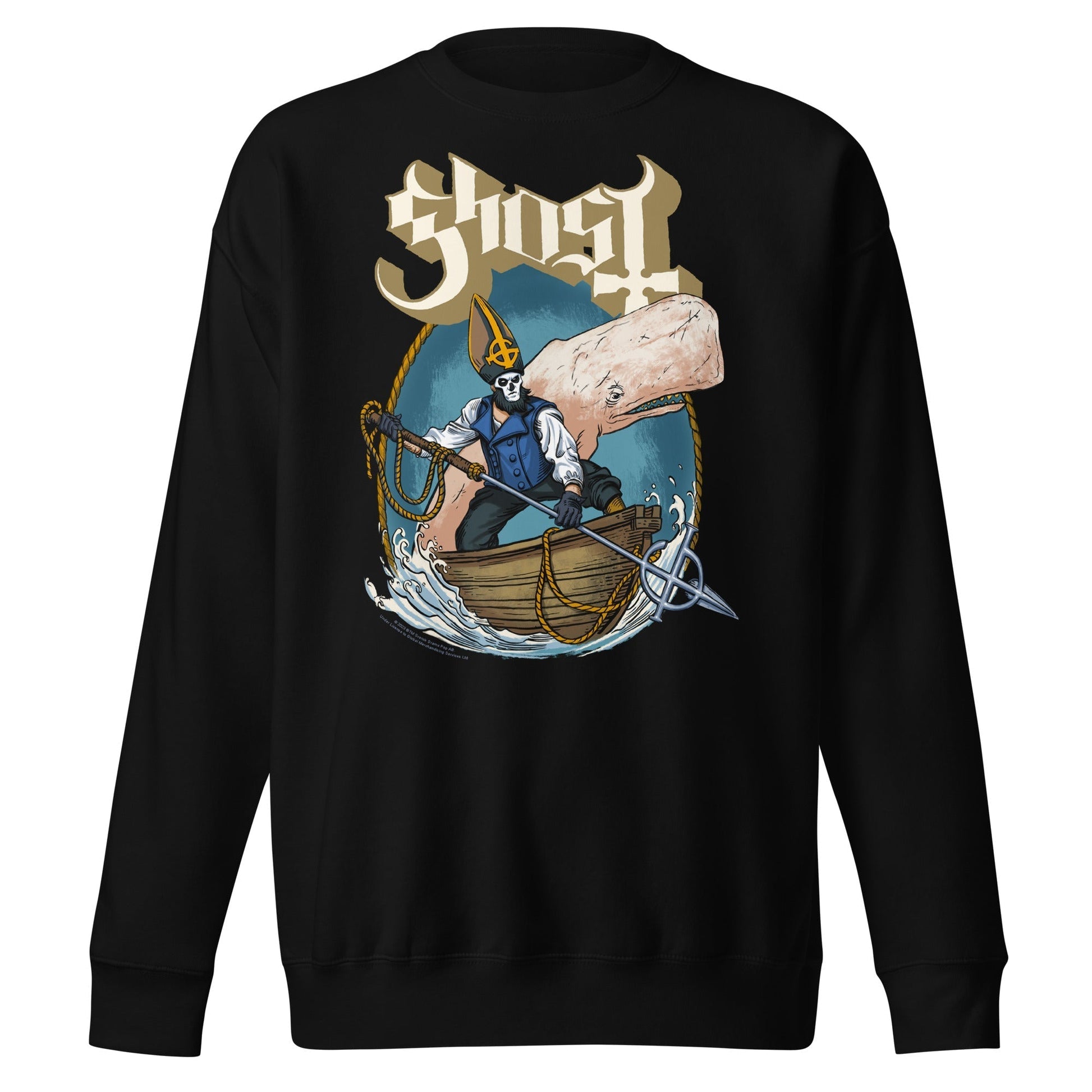 MerchMoment Ghost - Seven Seas Sweatshirt [Apparel] Black