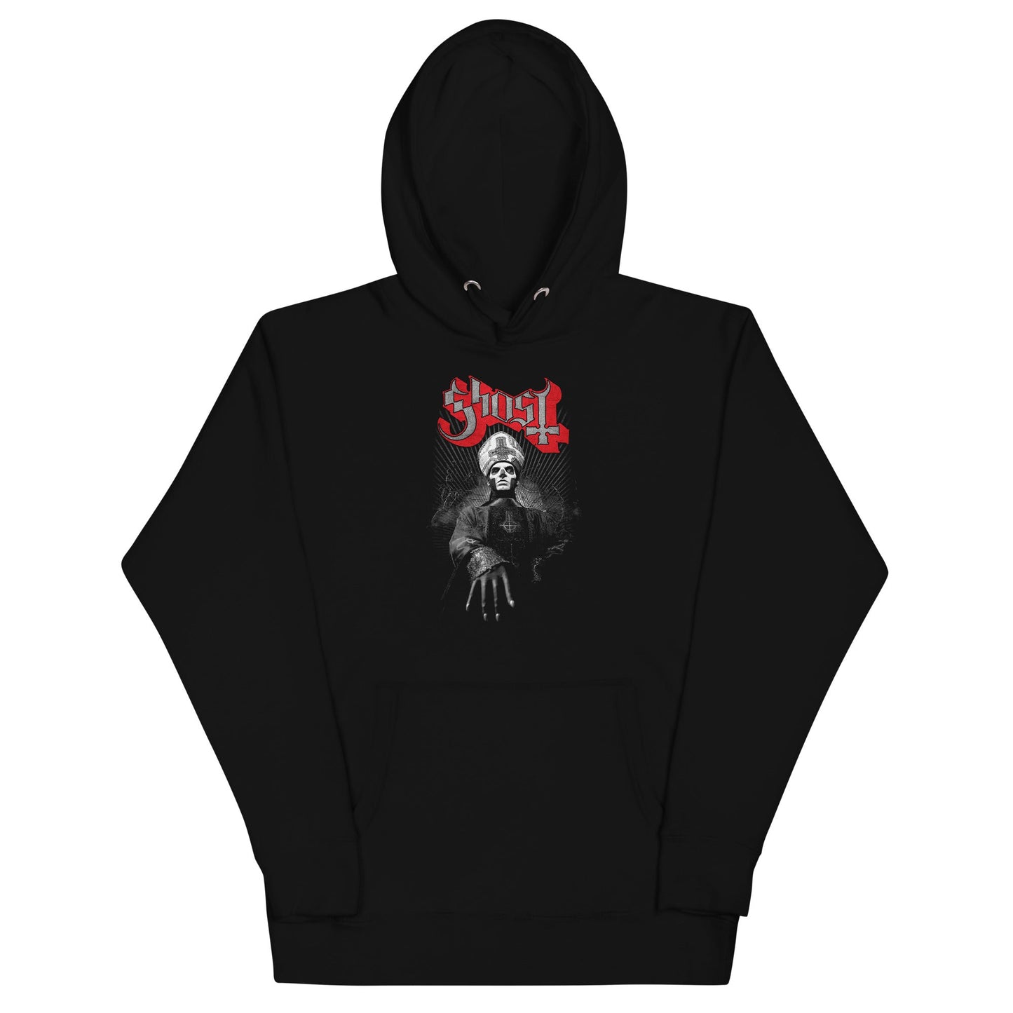 MerchMoment Ghost - Silveresque Hoodie [Apparel] Black