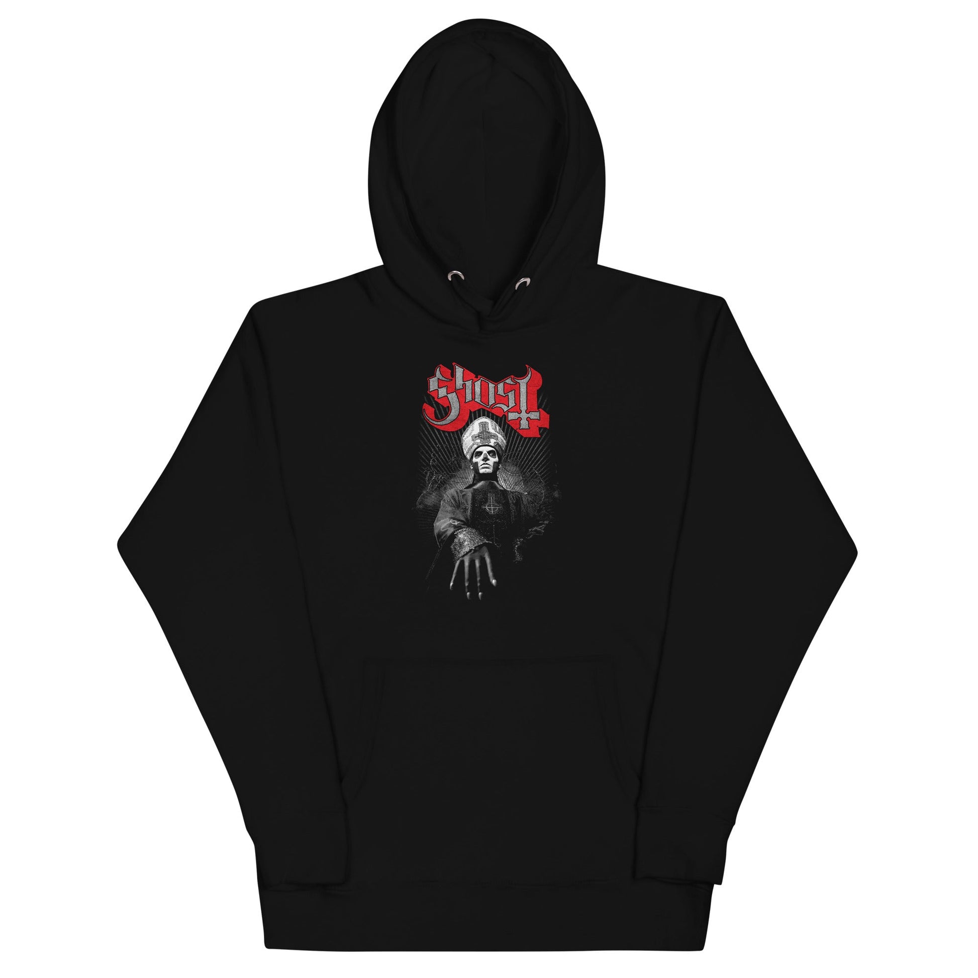 MerchMoment Ghost - Silveresque Hoodie [Apparel] Black