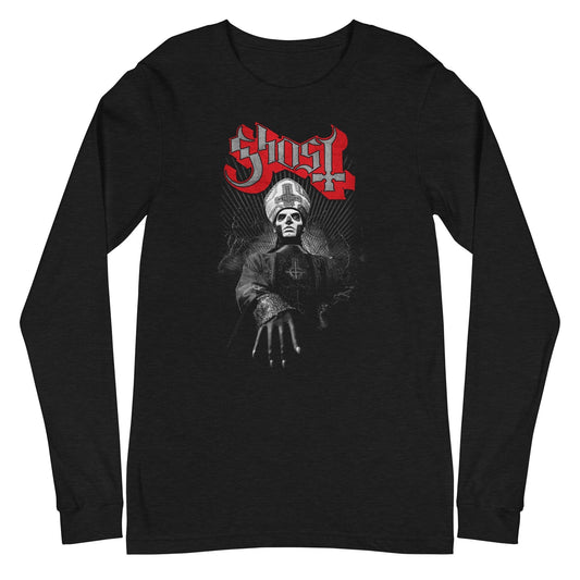 MERCHMOMENT Ghost - Silveresque Long Sleeve T-Shirt [Apparel] - Rock Band Apparel