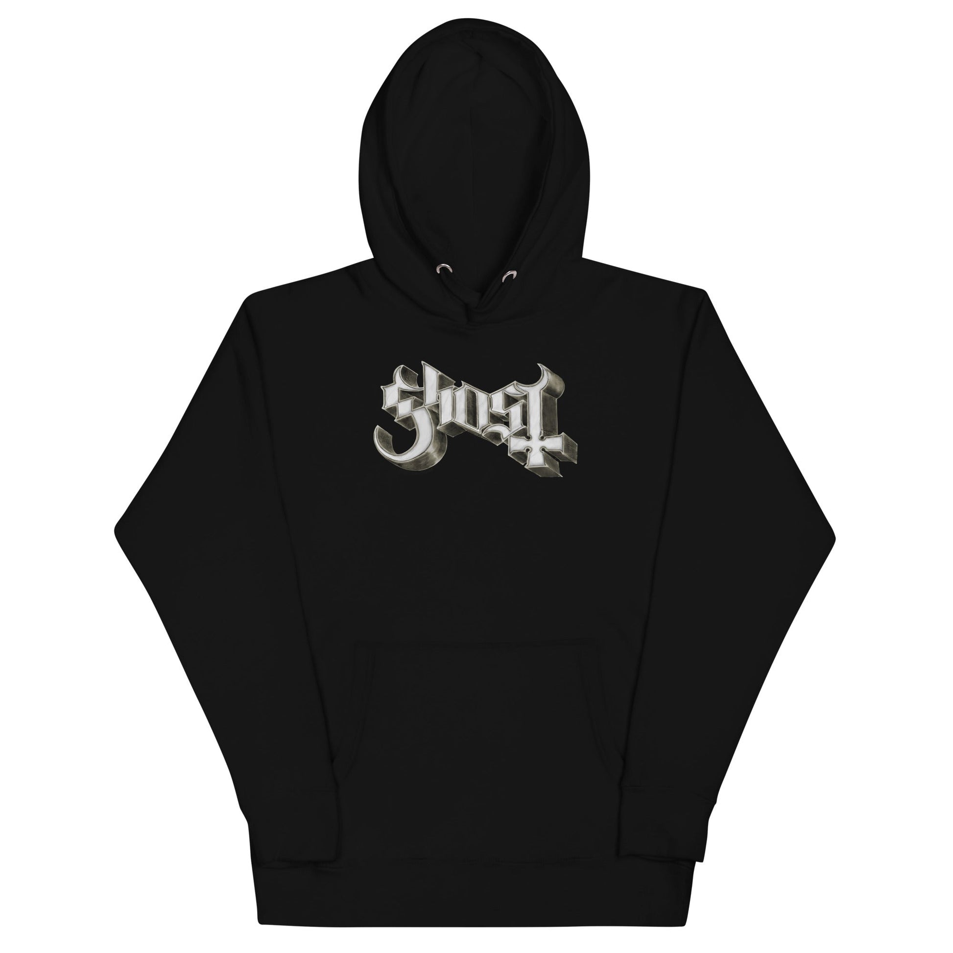 MERCHMOMENT Ghost - Sliver Logo Hoodie [Apparel] - Rock Band Apparel